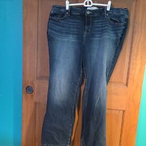 Torrid Blue Straight Leg Jeans Classic Denim